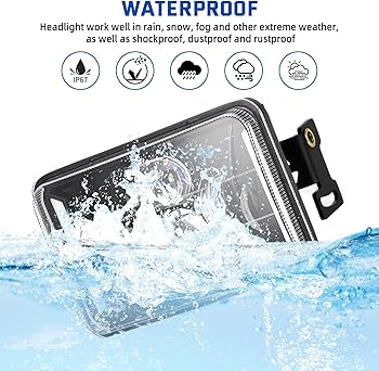 Amazon.com: WIKIBB 4x6 LED Headlights Kit with Bracket